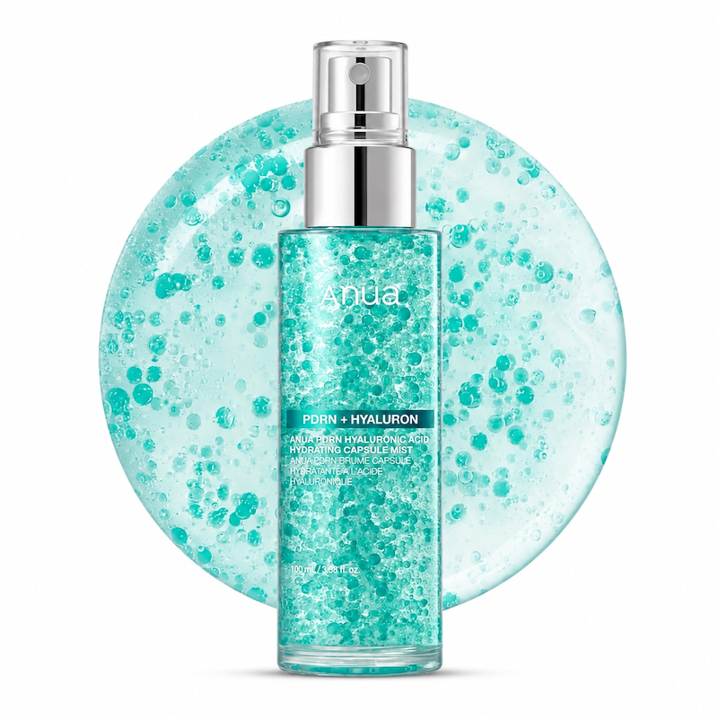 اسپری میست کپسولی PDRN و کلاژن جوانساز و آبرسان آنوا (100ml)  Anua PDRN Collagen Glow Facial Serum Spray