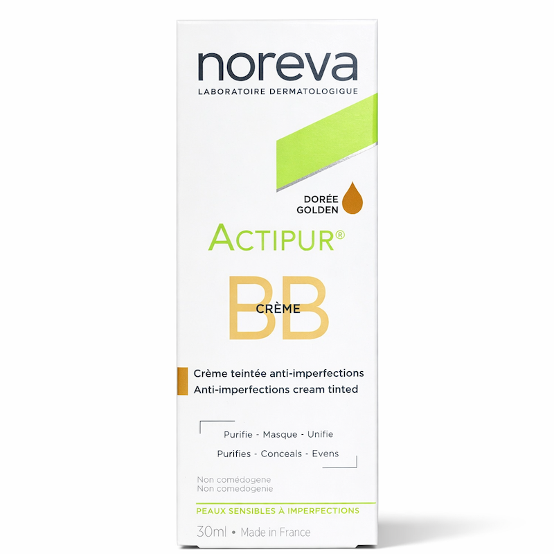بی بی کرم اکتیپور نوروا Noreva Actipur BB Cream رنگ تیره (Dark)