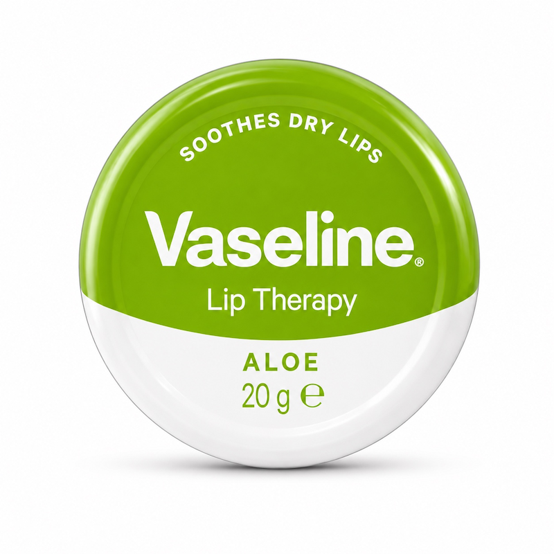 بالم لب آلوئه ورا براق نرم کننده وازلین Aloevera Conditioner Radiant lip balm Vaseline