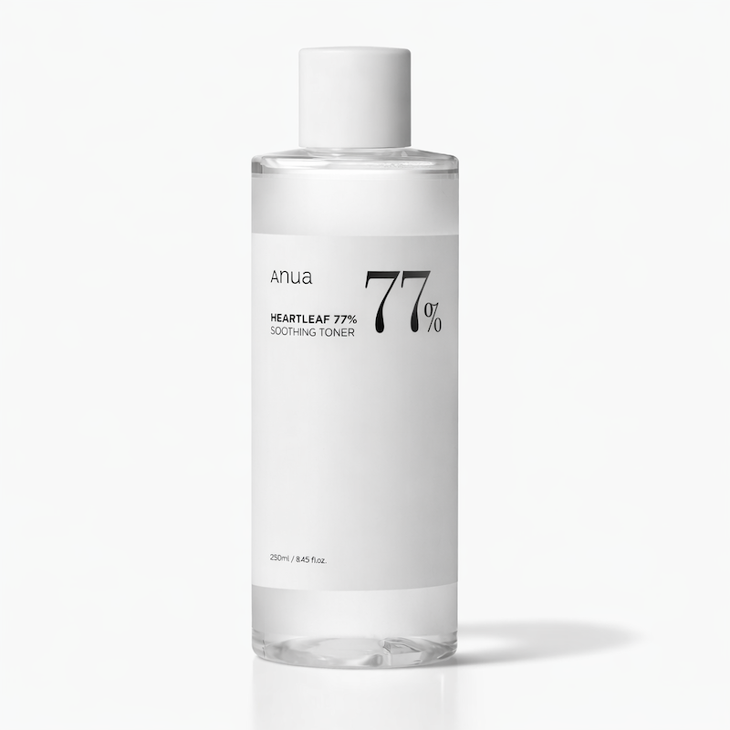  تونر تسکین‌دهنده آنوآ با 77% عصاره‌ی هارتلیف Anua Heartleaf 77% Soothing Toner 