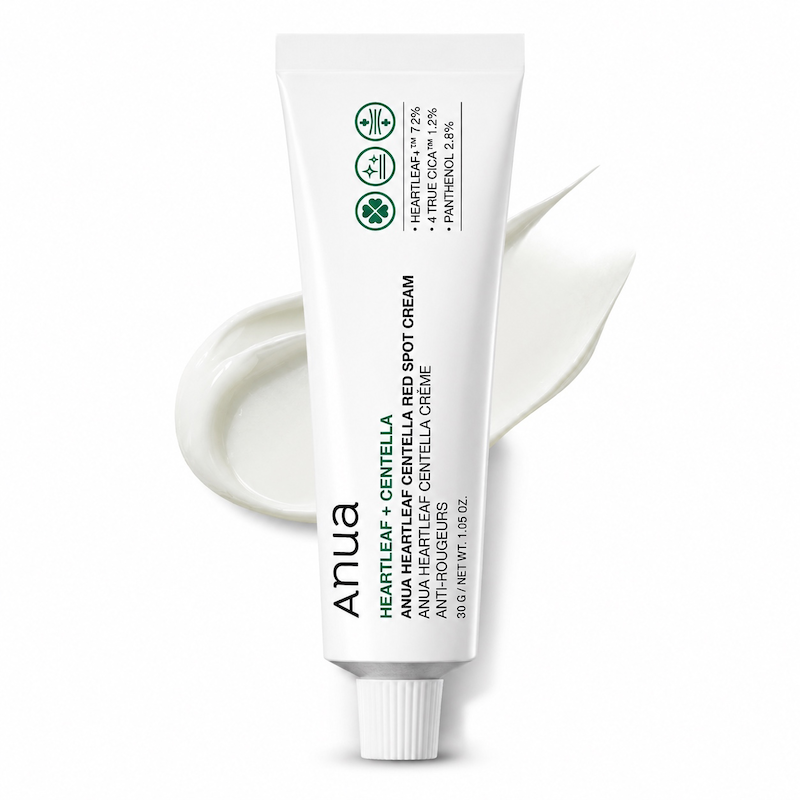 کرم ضدجوش و التهاب هارتلیف سنتلا آنوا Heartleaf Centella Red Spot Cream Anua
