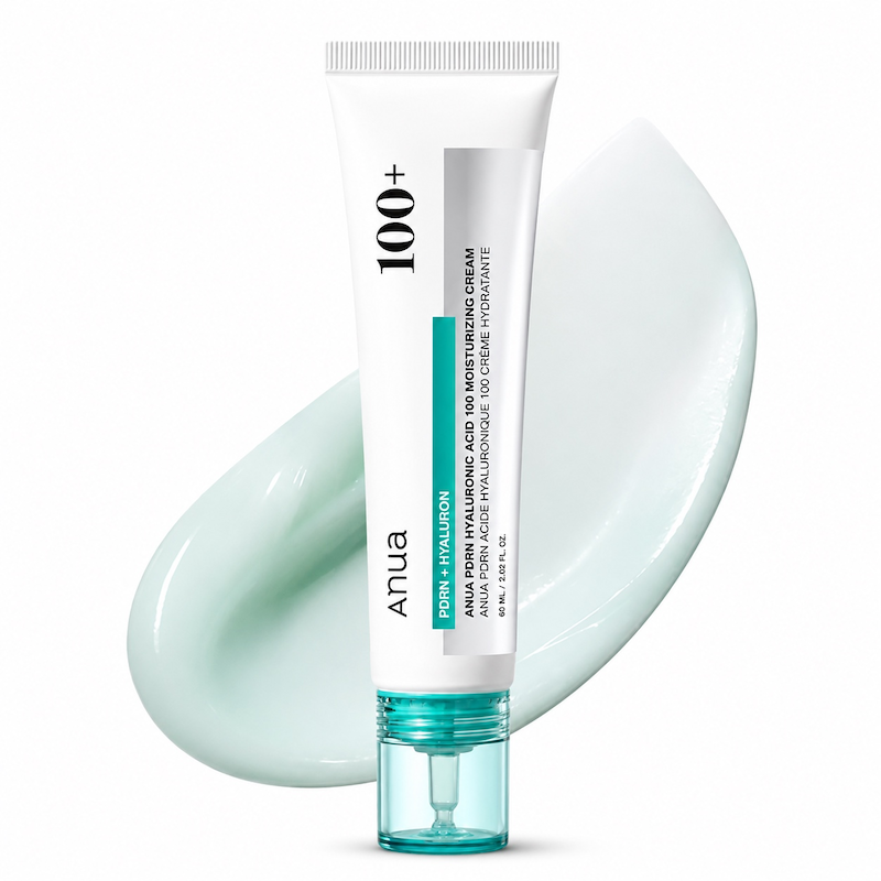 کرم مرطوب کننده هیالورون و پی دی آر ان پوست خشک آنوا PDRN + HYALURON Dry skin Cream moisturizer anua