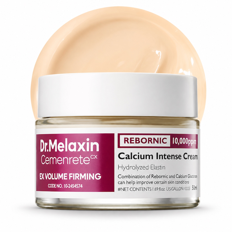 کرم کلسیوم حجم دهنده و ضدچروک دکتر ملاکسین Dr Melaxin Cemenrete Calcium INTENSE CREAM
