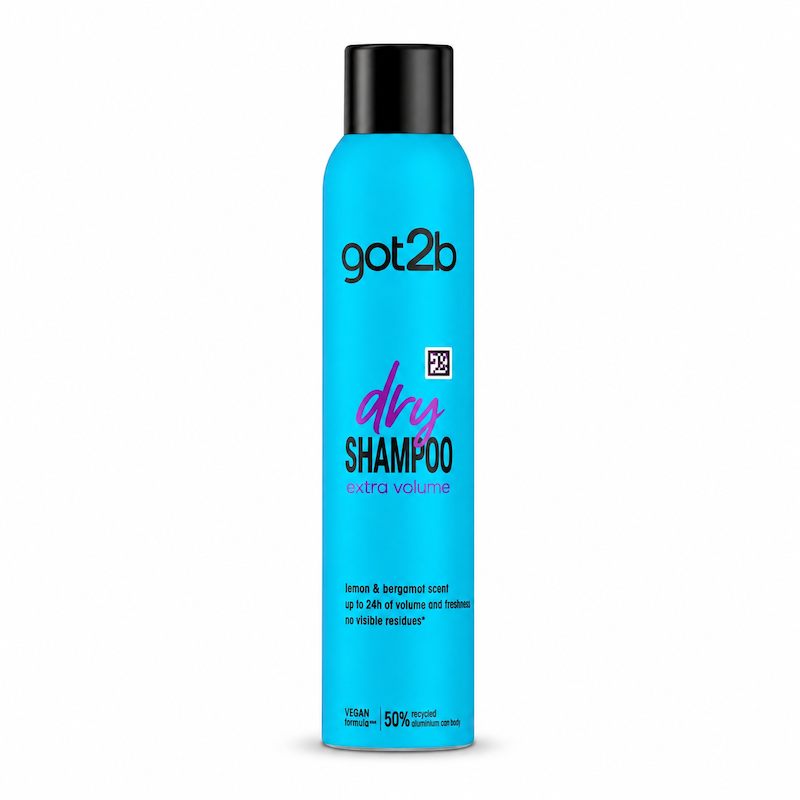 شامپو خشک حجم دهنده اکسترا والیوم گات تو بی Extra volume Volumizing Dry shampoo spray Got2b