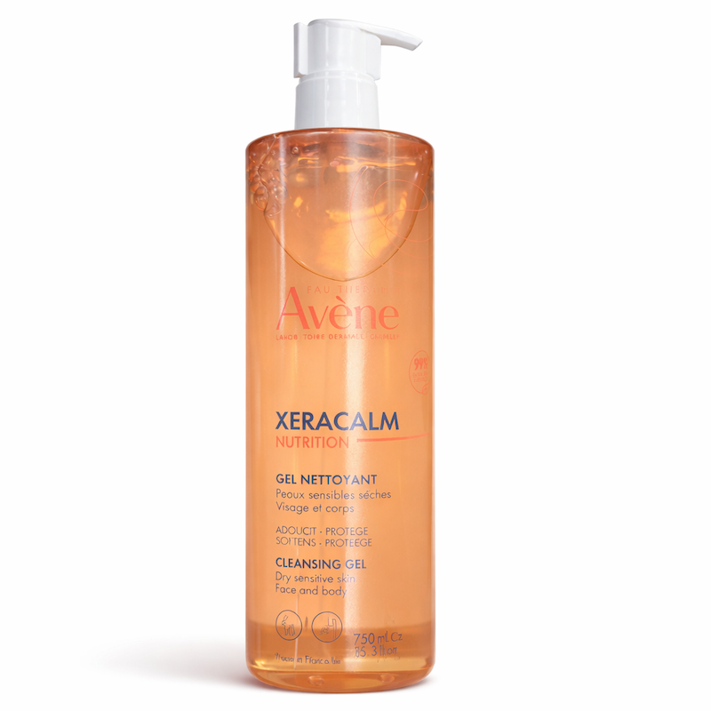  ژل شست‌وشوی صورت و بدن Avène XERACALM NUTRITION 