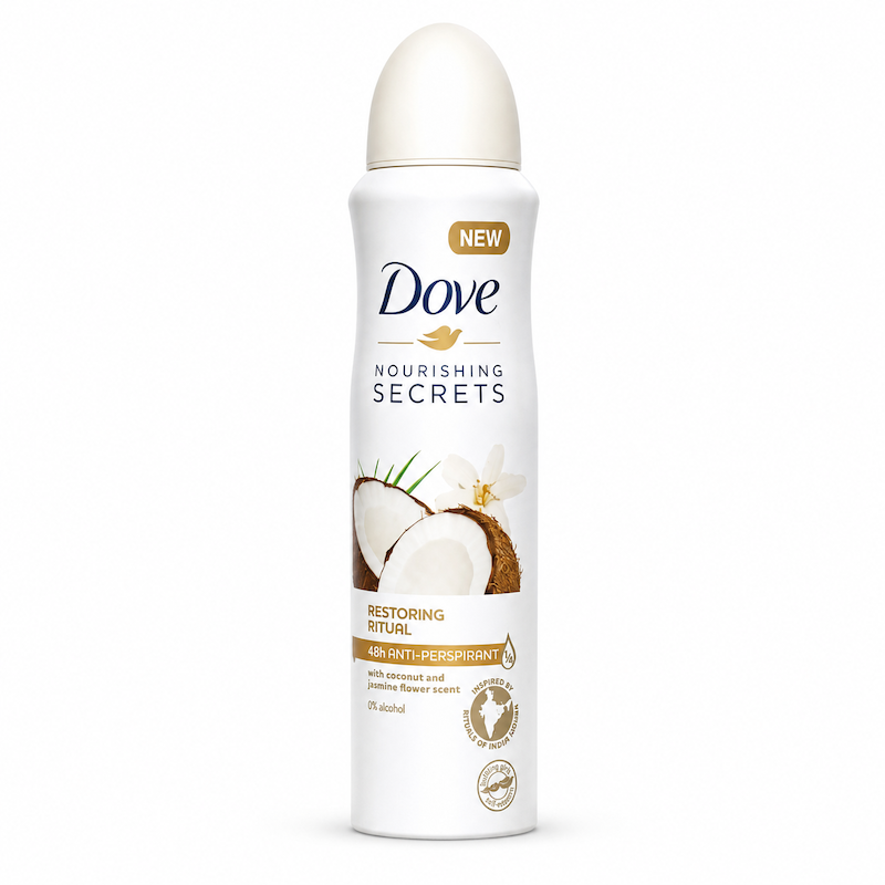 اسپری بدن نورشین سکرت زنانه داو Nourshing Secrets body spray Women Dove