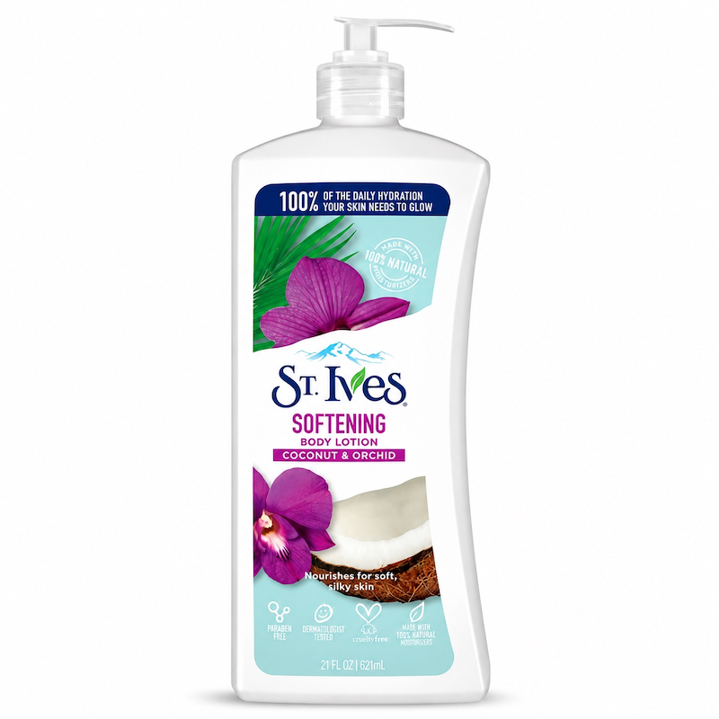 لوسیون بدن مدل سافتینگ سنت ایوز SOFTENING body lotion st.lves