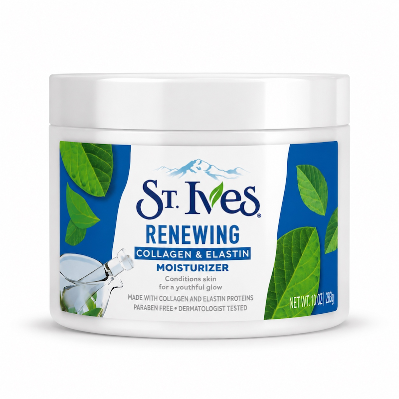 کرم مرطوب کننده رنوینگ انواع پوست سنت ایوز renewing moisturizer Cream all skin types St.Ives