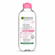 میسلار پاک کننده پوست میسلار کلینزینگ واتر پوست حساس گارنیر Micellar Cleansing Water micellar Sensitive skin Facial cleanser Garnier 