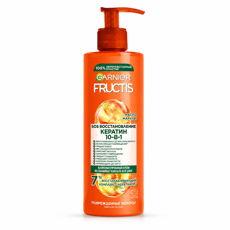 کرم مو گودبای دمیج ده در یک گارنیر Goodbye Damage 10 in 1 Hair cream garnier