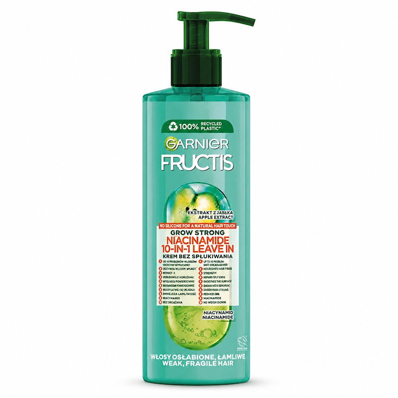 کرم مو ضد ریزش گرو استرانگ نیاسینامید گارنیر Grow Strong Niacinamide Anti-loss hair cream Garnier