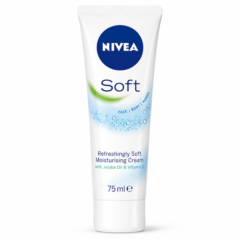 کرم مرطوب کننده سافت انواع پوست نیوآ Soft moisturizer Cream all skin types Nivea