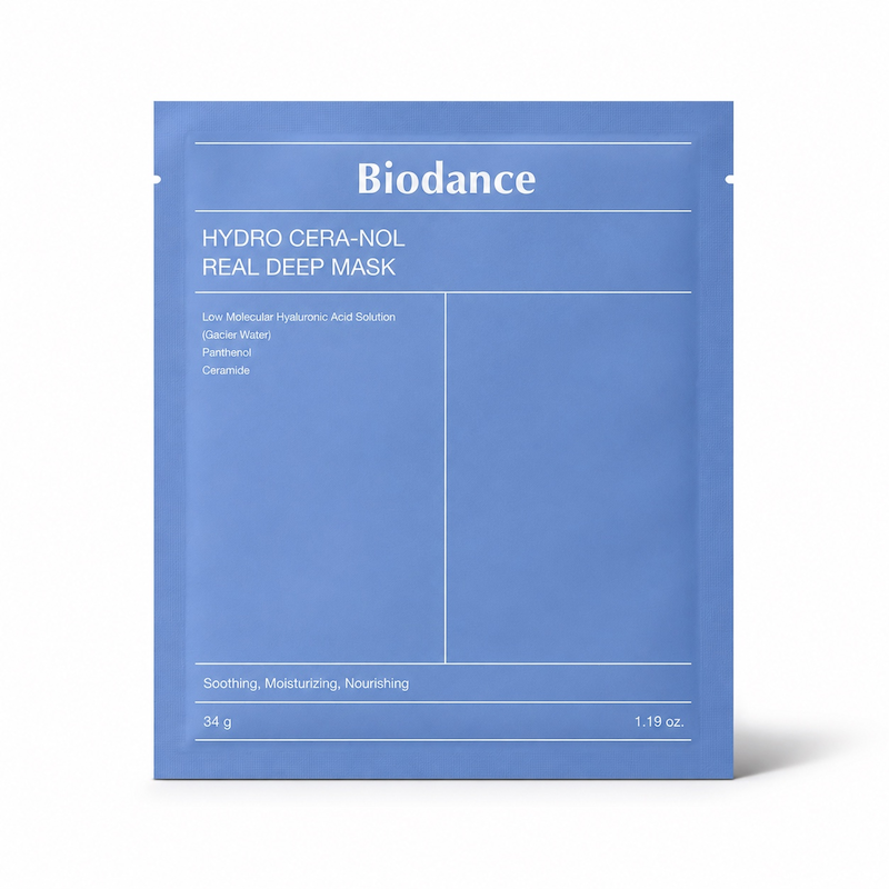 ماسک صورت هیدرو سرانول بایودنس Hydro Cera Nol Face Mask Biodance
