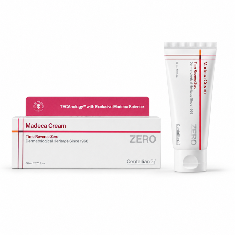 مادكا كرم زيرو ترميم كننده، ضد چروک و تسكين دهنده قوى پوست سنتلین Centellian 24 Madeca Cream Time Reverse Zero