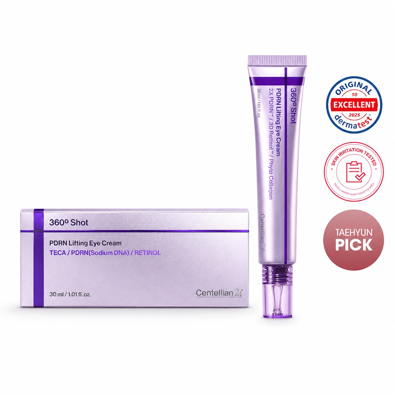 کرم دور چشم ضد چروک لیفتینگ و جوان ساز 360 شات پی دی آر ان سنتلین Centellian 24 PDRN lifting Eye cream