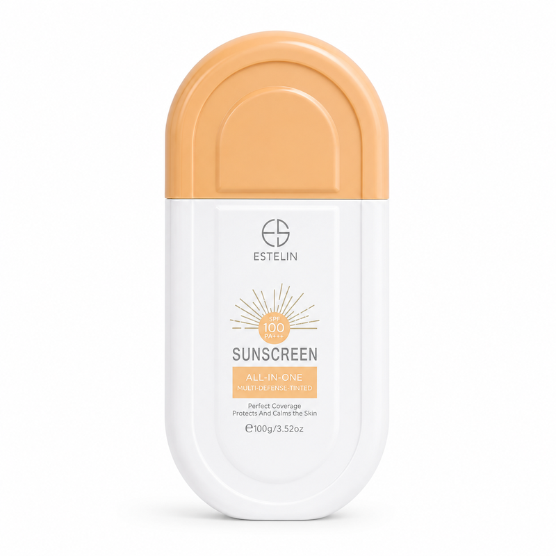 کرم ضد آفتاب آل این وان 100 spf استلین All In One PA+++ Sunscreen Cream spf 100 Estelin