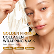 ماسک شب لیفت کننده و درخشان کننده طلای ۲۴ و کلاژن آنوا Anua Golden Firming Collagen Wrapping Mask Kpop Demon hunters Collaboration