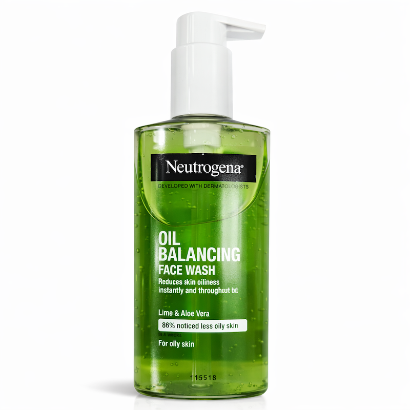 ژل شست و شوی لیمو پوست چرب نوتروژینا Neutrogena