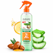 اسپری دو فاز مراقبت مو احیا کننده آلوئه ورا باباریا Aloevera 2Phase regenerative hair spray Babaria