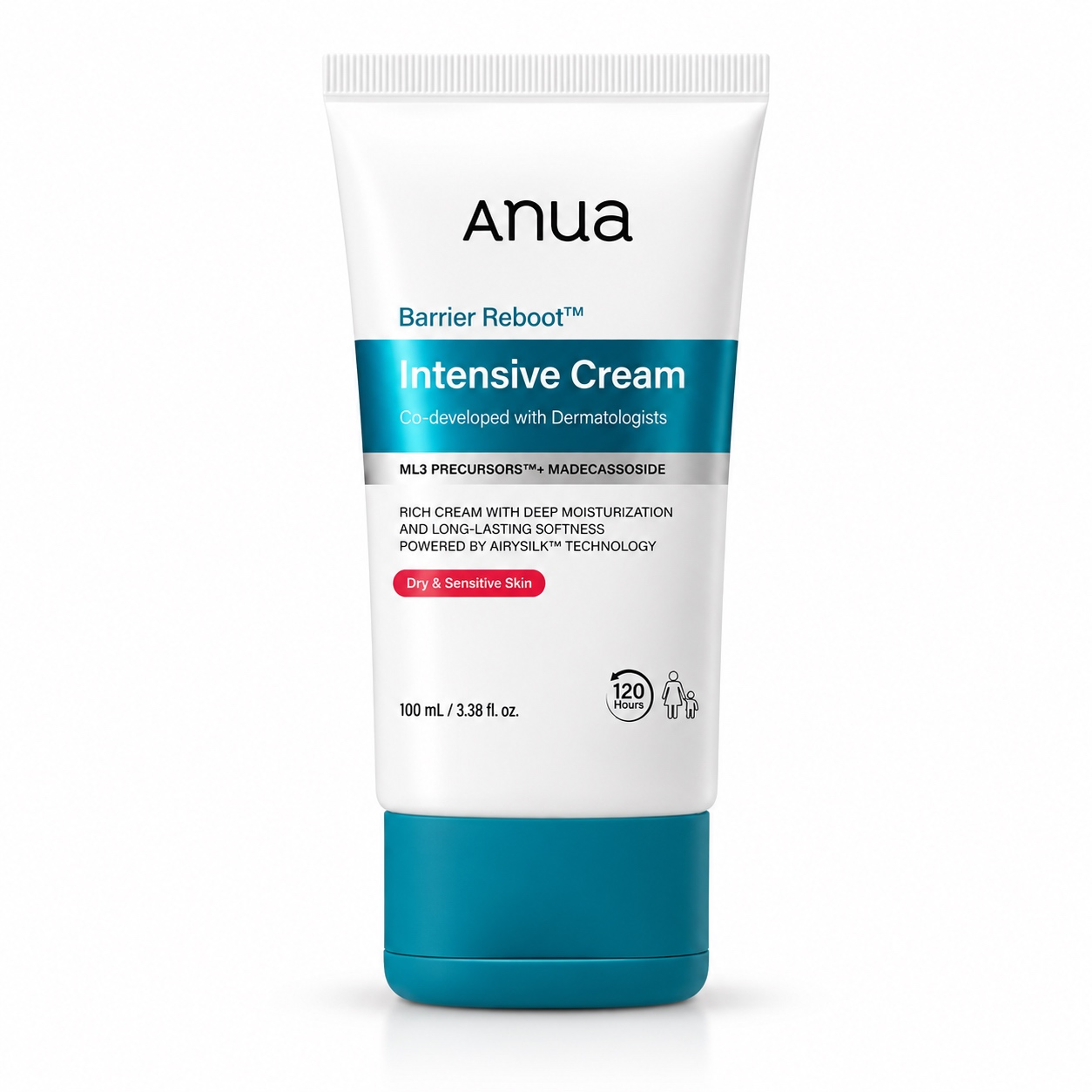 کرم بریر ریبوت ترمیم‌کننده قوی سد پوستی و آبرسان ۱۲۰ ساعته آنوا ANUA Barrier Reboot Intensive Cream