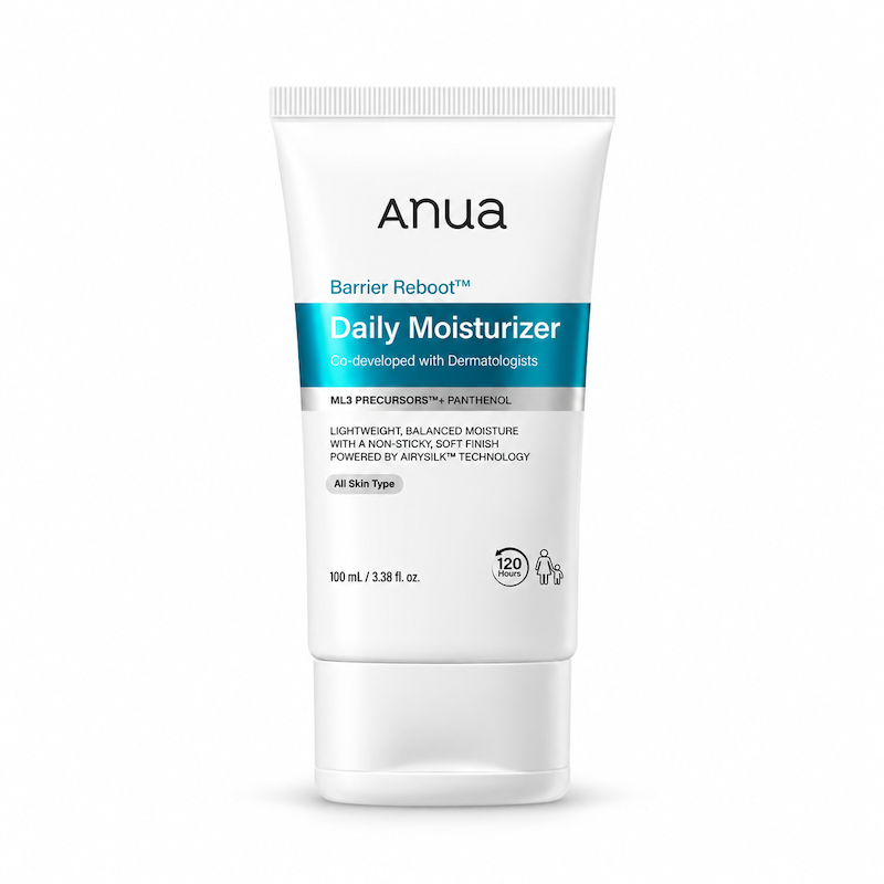کرم مرطوب‌کننده روزانه بریر ریبوت ترمیم‌کننده سد پوستی و ضدقرمزی آنوا ANUA Barrier Reboot Daily Moisturizer