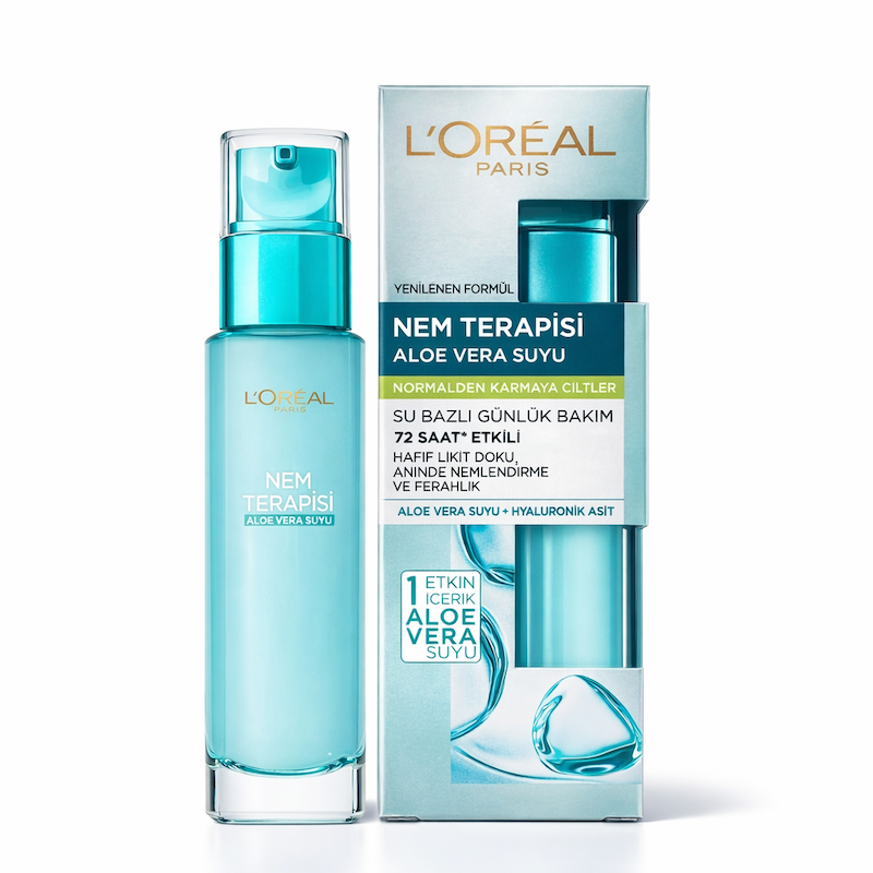 کرم آبرسان پمپی لورال L'Oréal مناسب پوست نرمال تا چرب