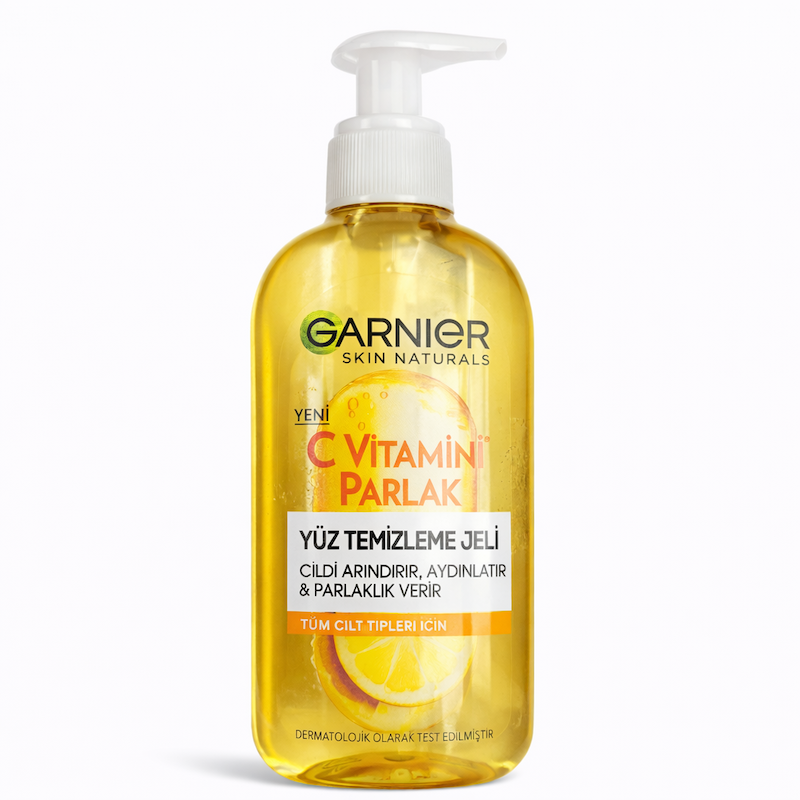 ژل شست و شوی صورت ویتامین سی Vitamin C گارنیر GARNIER