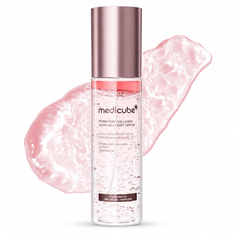 سرم میست مدیکیوب Medicube PDRN Pink Collagen Mist Serum