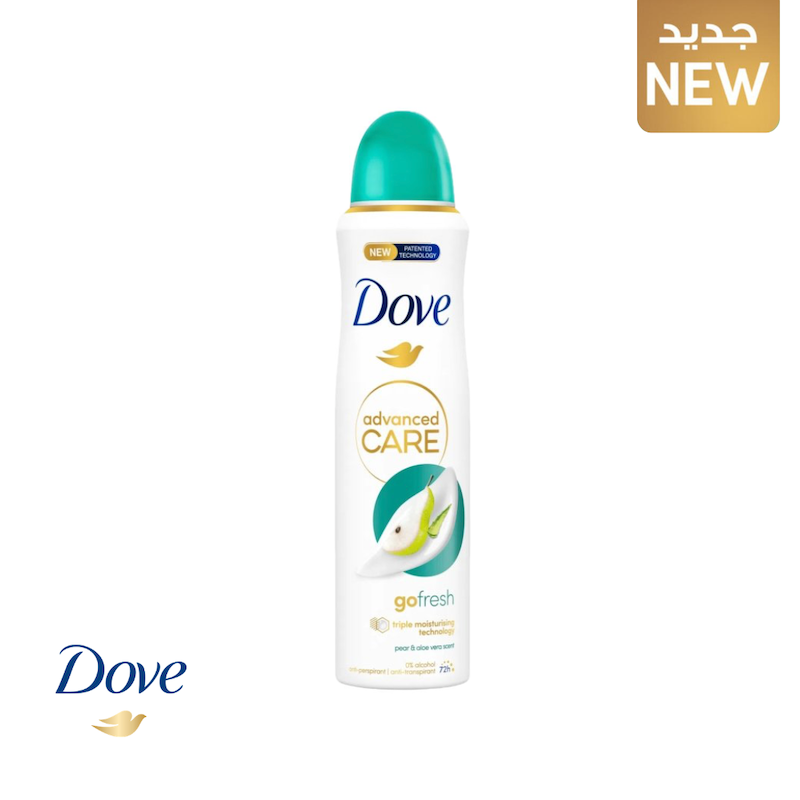 اسپری ضد تعریق داو Dove ۷۲ ساعته مدل Advanced Care Pear Anti-Perspirant