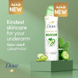 اسپری ضد تعریق داو Dove ۷۲ ساعته مدل Advanced Care Cucumber & Green Tea Anti-Perspirant