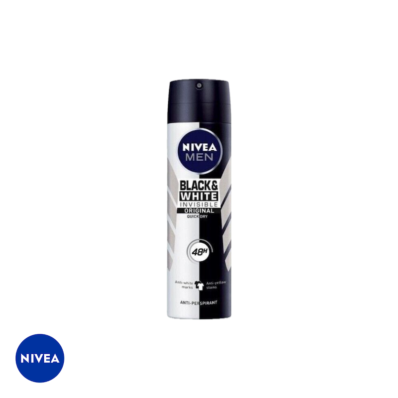 اسپری ضد تعریق نیوا Nivea مدل BLACK & WHITE