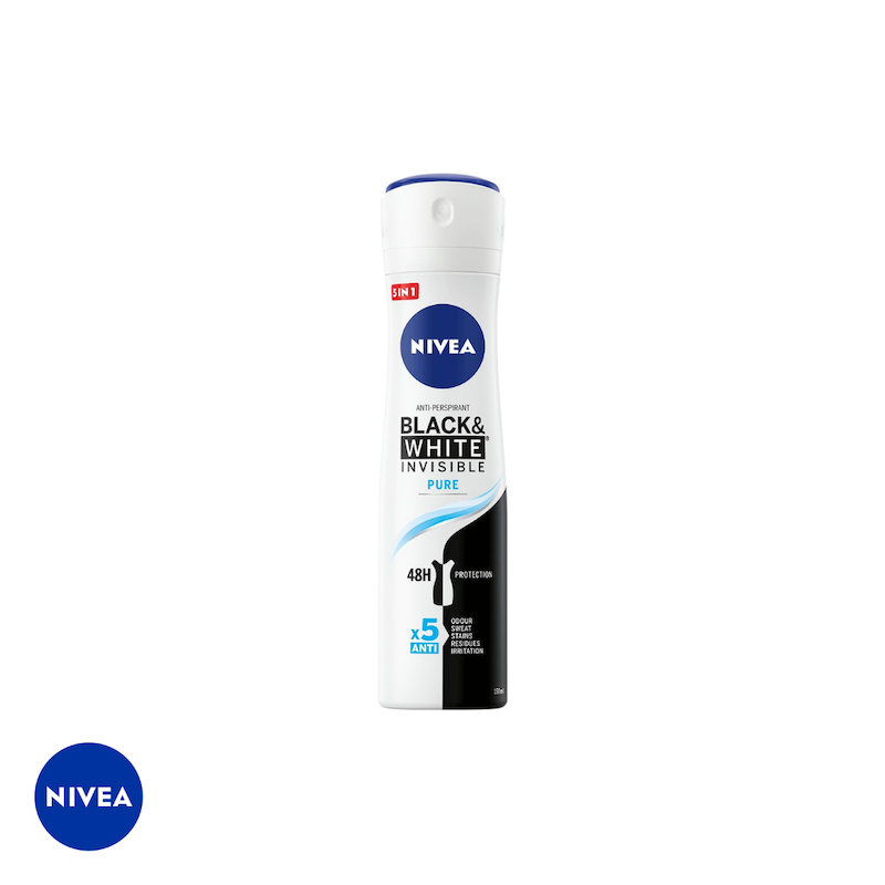 اسپری ضد تعریق نیوا Nivea مدل Black & White Fresh 48h
