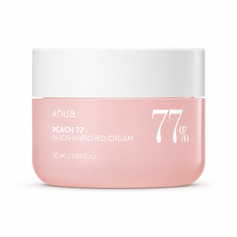 کرم آبرسان و تغذیه کننده نیاسینامید هلو آنوا ANUA Peach 77% Niacin Enriched Cream