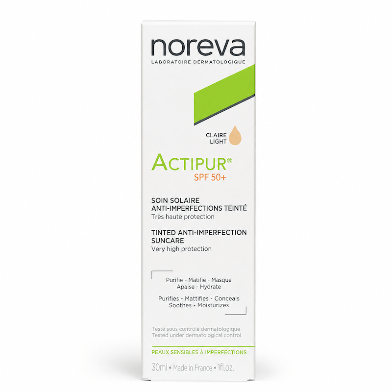 کرم ضدآفتاب نوروا Noreva رنگی Claire Light spf50