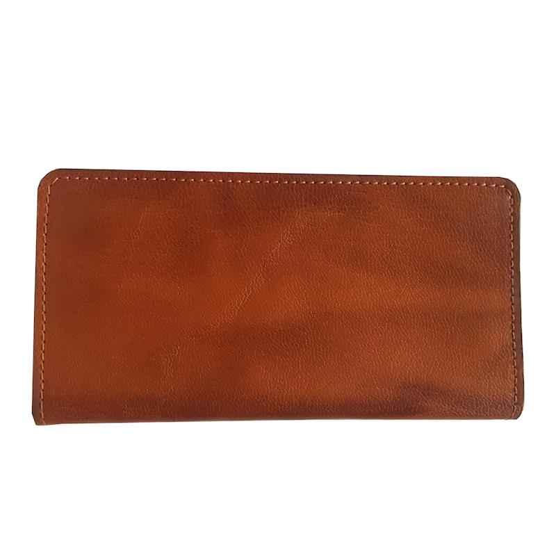 کیف پول چرم طبیعی دسترنگ