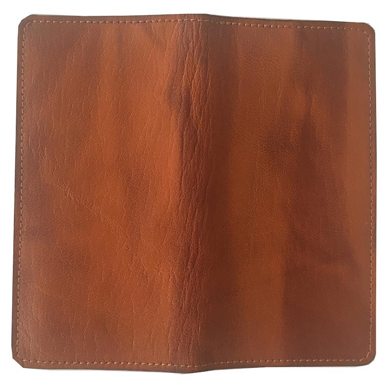 کیف پول چرم طبیعی دسترنگ