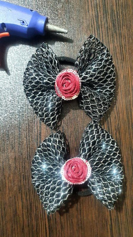 گلسر پارچه ای کش مو پارچه ای گلسر شیک مدل mee1