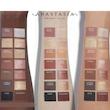 پالت سایه چشم سافت گلام آناستازیا با رنگ‌های مات و درخشان برند Anastasia Beverly Hills - نمای رنگ ها روی پوست