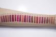  بافت رنگ های مداد لب دریم گلدن رز مدل Dream Lips برند Golden Rose روی پوست