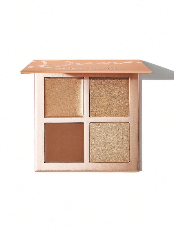 پالت کانتور و هایلایتر حرفه‌ای شیگلم مدل 3D Pro Face Palette رنگ Dune | SHEGLAM 3D Pro Face Palette – Dune