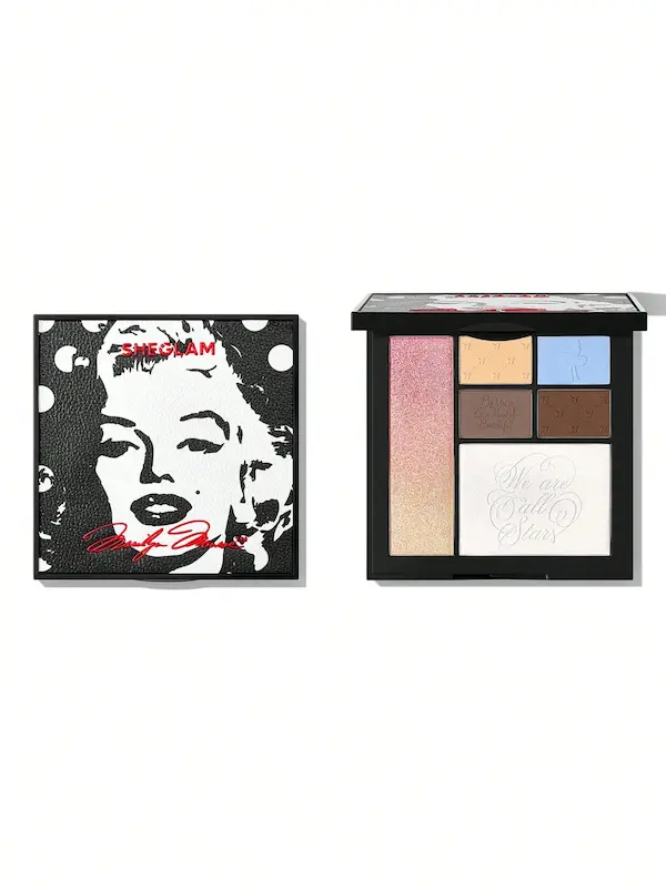 پالت چندمنظوره مرلین مونرو شیگلم | Marilyn Monroe x SHEGLAM Day Dreamer Face & Eye Palette