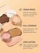 کانسیلر کرمی شیگلم — راز پوست بی‌نقص: پوشش کامل، ماندگاری ۱۲ ساعته و احساس سبک SHEGLAM Creamy Concealer — The Secret to Flawless Skin: Full Coverage, 12-Hour Wear & Lightweight Feel
