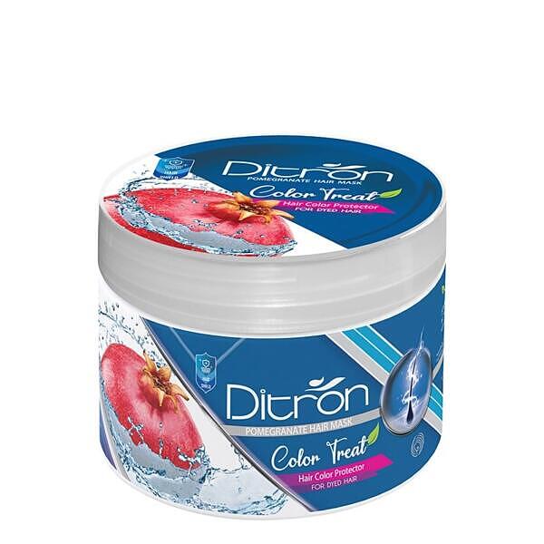 ماسک مو مخصوص موهای رنگ شده حاوی عصاره انار دیترون Ditron حجم 400 میلی لیتر بدون سولفات 