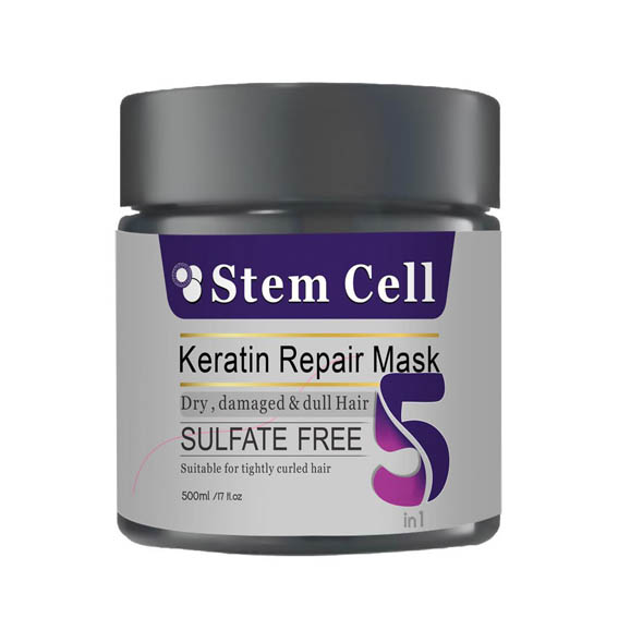 ماسک مو بدون سولفات استم سل STEM CELL (مخصوص موهای خشک و آسیب دیده) حجم 500 میل