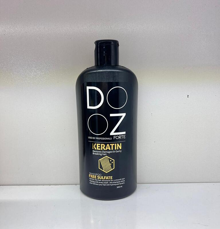 شامپو کراتین  بدون سولفات دوزفورتی DOOZ FORTE