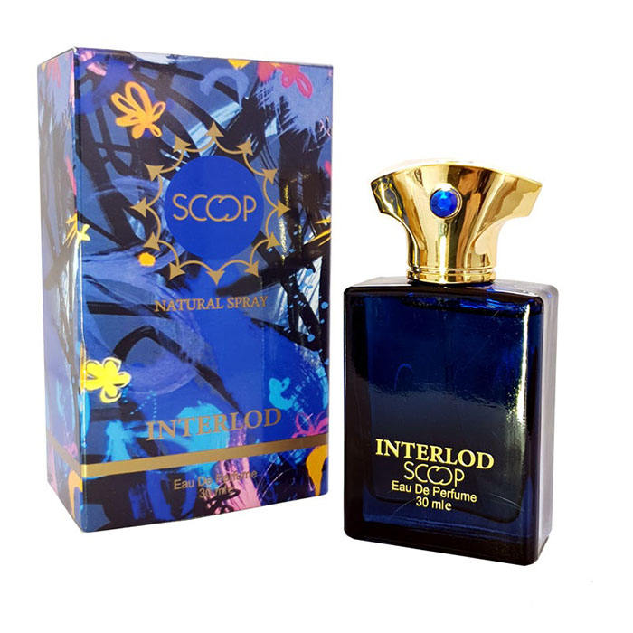 عطر جیبی مردانه اسکوپ مدل interlod حجم 30 میل 
