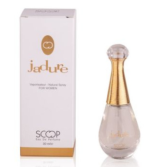 عطر ادکلن جیبی زنانه اسکوپ SCOOP مدل جادور Jadure حجم 30 میل 