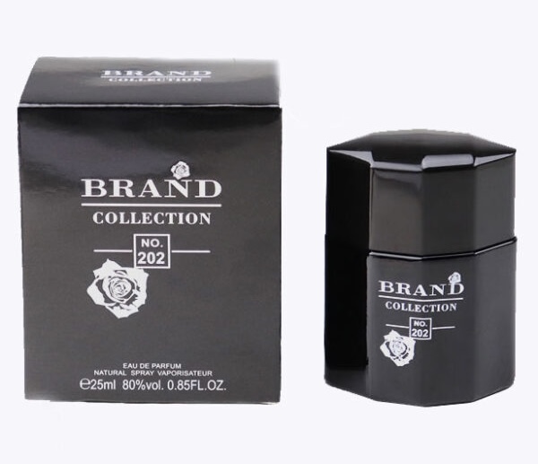 عطر ادکلن مردانه بلک ایکس اس برند کالکشن مدل 202 (Paco Rabanne Pure Black XS) حجم 25 میل 