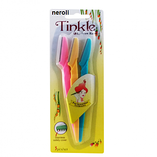 دسته تیغ ابرو و صورت 3 عددی  ( دور کو ) Tineke
