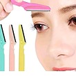 دسته تیغ ابرو و صورت 3 عددی  ( دور کو ) Tineke
